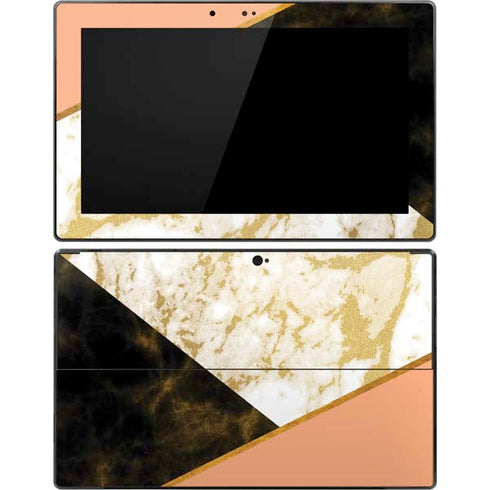 Colored Marble Surface Pro Tablet Skin